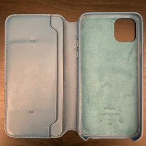 Apple leather folio case for iPhone 11 Pro Max